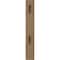 Ekena Millwork 1 3/4"W x 12"D x 12"H Extra Large Olympic Wood Bracket, Mahogany BKTW01X12X12OLGM - alternate 2